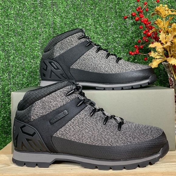 🆕 Timberland Euro Sprint Mens Canvas Hikers  Boots - Picture 5 of 10